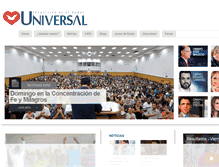 Tablet Screenshot of iurd.com.ve